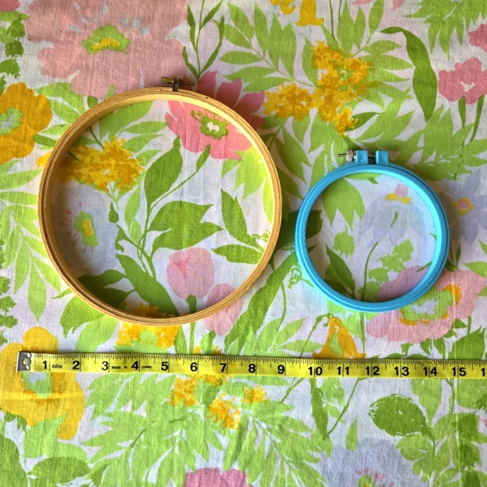 Embroidery Hoops Lot Of 2